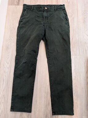 Zara Dark Olive Green Carpenter Style Pants - Size 31